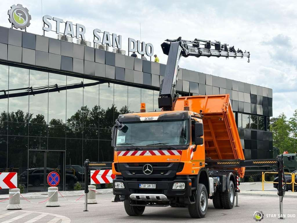Mercedes-Benz Actros 1841 AK 4x4 Hiab 288E-7 Crane Kipper - Kipper: das Bild 5 Mercedes-Benz Actros 1841 AK 4x4 Hiab 288E-7 Crane Kipper - Kipper: das Bild 5