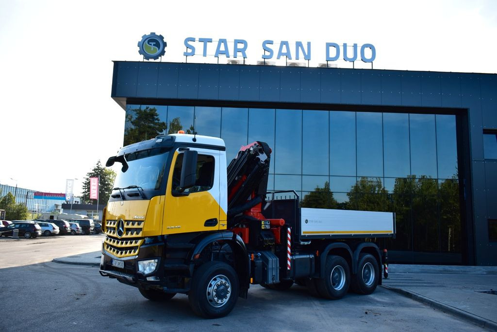 Mercedes-Benz AROCS 6x6 PALFINGER PK 33002 EURO 6 Crane Kran - Sattelzugmaschine: das Bild 4 Mercedes-Benz AROCS 6x6 PALFINGER PK 33002 EURO 6 Crane Kran - Sattelzugmaschine: das Bild 4
