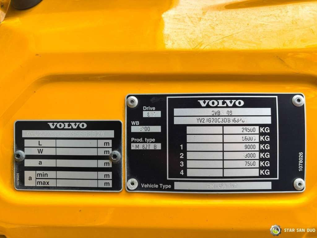 Sattelzugmaschine Volvo  FM 460 6x4x4 HMF 3220 Crane HDS: das Bild 20