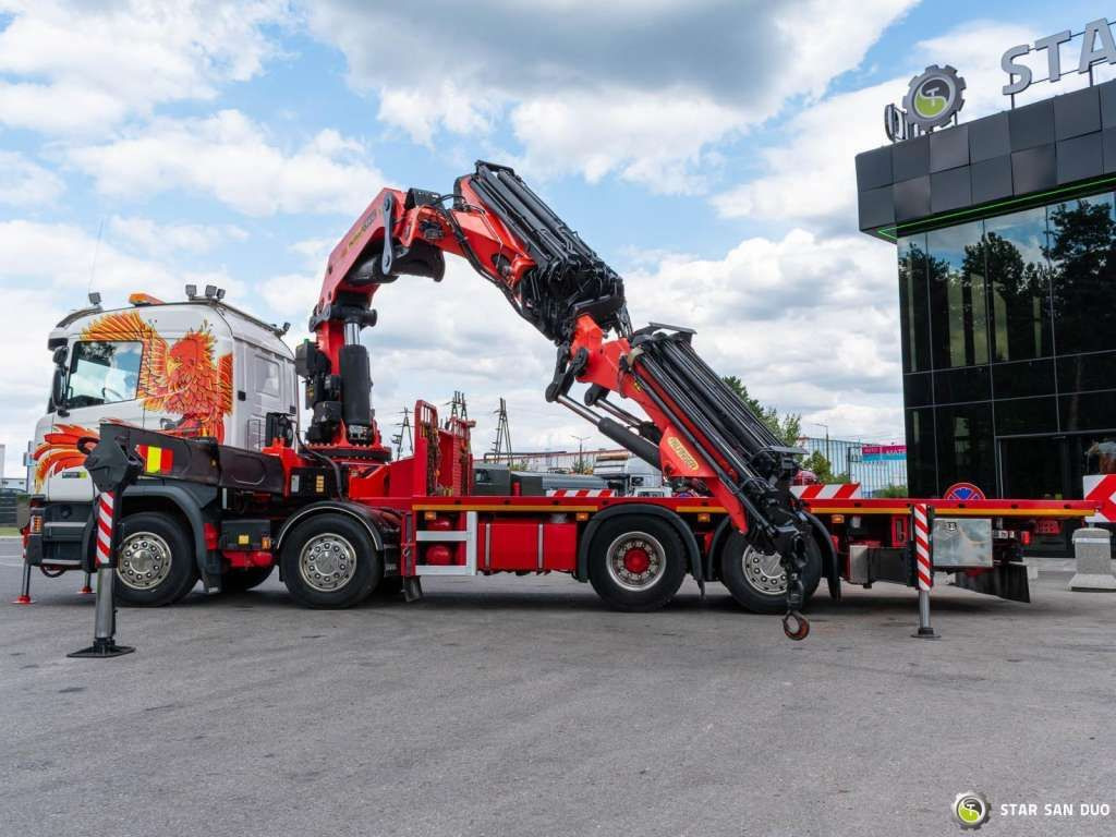 Scania G450 8x2 PALFINGER PK 85002 Fly Jib Winch - Autokran: das Bild 4 Scania G450 8x2 PALFINGER PK 85002 Fly Jib Winch - Autokran: das Bild 4