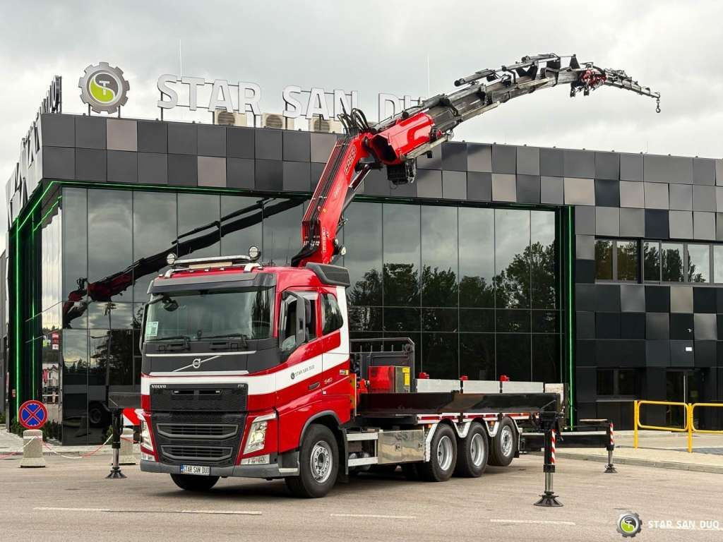 Volvo FH 540 8x4 FASSI F 660 HDS Fly Jib Winch - Autokran: das Bild 1 Volvo FH 540 8x4 FASSI F 660 HDS Fly Jib Winch - Autokran: das Bild 1