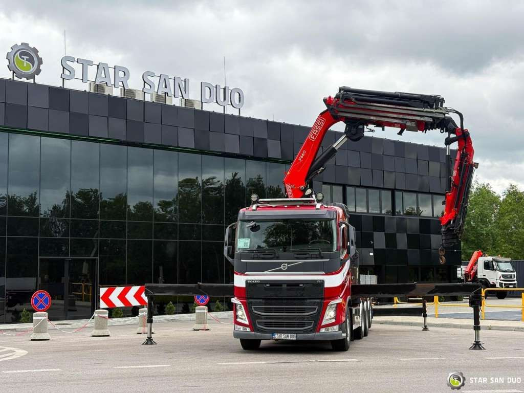 Volvo FH 540 8x4 FASSI F 660 HDS Fly Jib Winch - Autokran: das Bild 4 Volvo FH 540 8x4 FASSI F 660 HDS Fly Jib Winch - Autokran: das Bild 4
