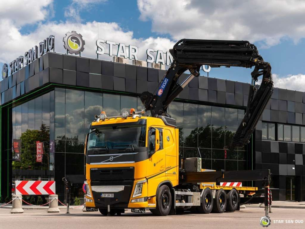 Volvo FH 540 8x4 HMF 6020 Fly Jib Winch - Autokran: das Bild 5 Volvo FH 540 8x4 HMF 6020 Fly Jib Winch - Autokran: das Bild 5