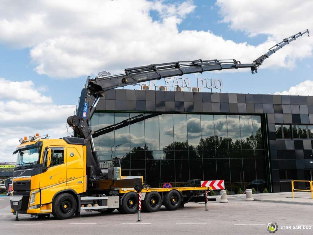 Volvo FH 540 8x4 HMF 6020 Fly Jib Winch - Autokran: das Bild 4 Volvo FH 540 8x4 HMF 6020 Fly Jib Winch - Autokran: das Bild 4