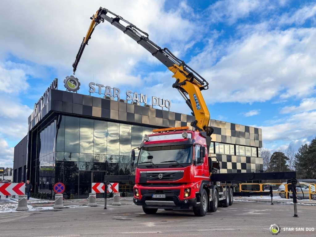Volvo FMX 500 8x2 Effer 585 Fly Jib Winch Crane Kran Volvo FMX 500 8x2 Effer 585 Fly Jib Winch Crane Kran - Autokran, Pritsche LKW: das Bild 1 Volvo FMX 500 8x2 Effer 585 Fly Jib Winch Crane Kran Volvo FMX 500 8x2 Effer 585 Fly Jib Winch Crane Kran - Autokran, Pritsche LKW: das Bild 1