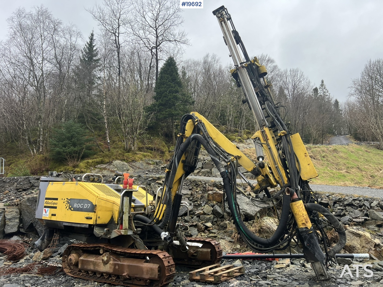 Bohrgerät Atlas Copco D7-01: das Bild 19