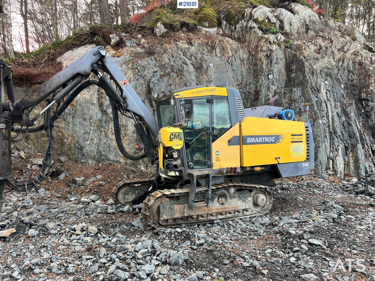 Atlas Copco Smartroc T40-11 borerigg m/2540 hammer,CME sliper og gps - Bohrgerät: das Bild 3 Atlas Copco Smartroc T40-11 borerigg m/2540 hammer,CME sliper og gps - Bohrgerät: das Bild 3