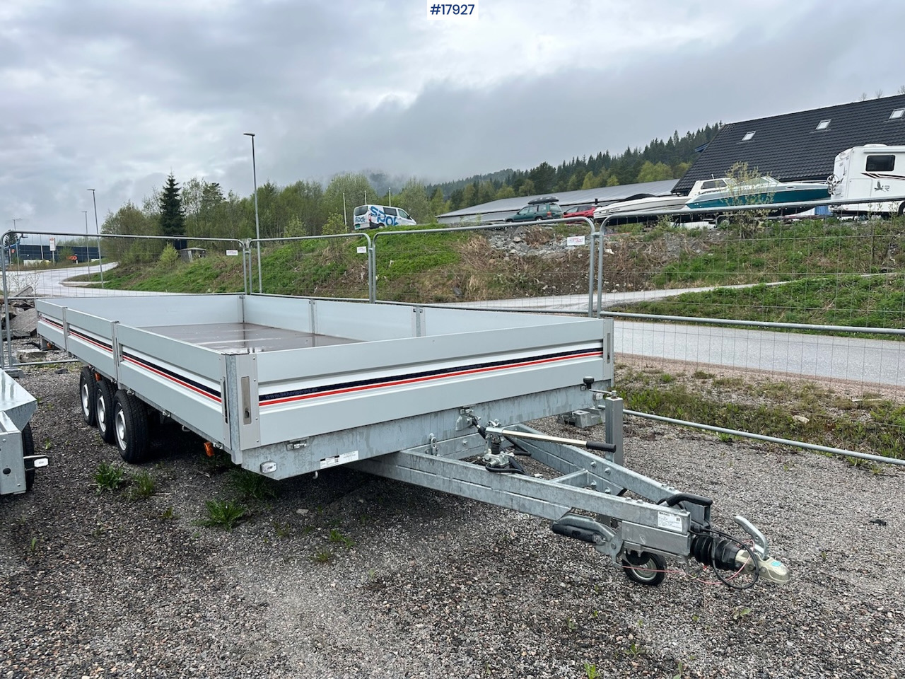 BK-hengeren til rør - Pritschenanhänger/ Plattformanhänger: das Bild 1 BK-hengeren til rør - Pritschenanhänger/ Plattformanhänger: das Bild 1