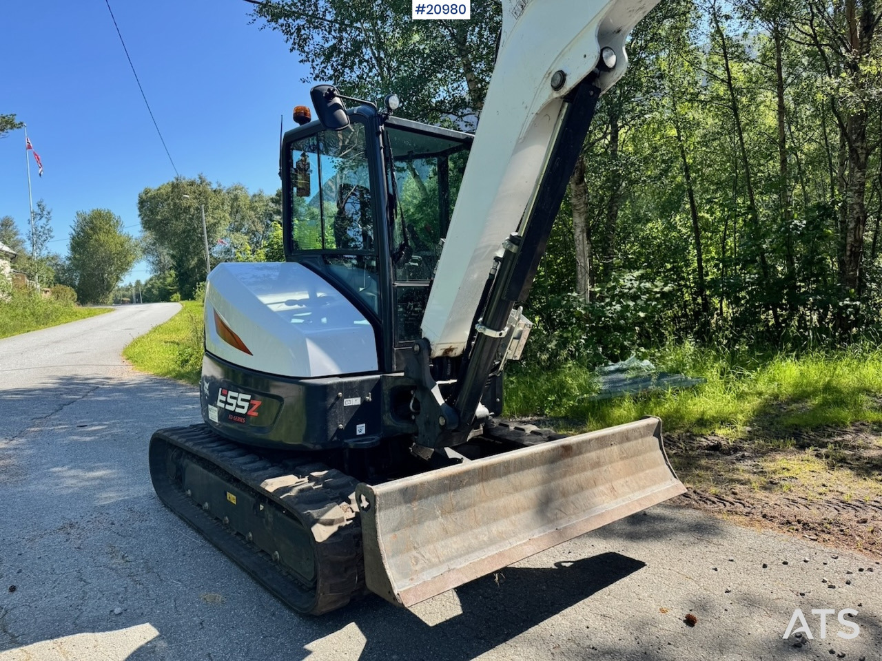 Bobcat E55Z - Minibagger: das Bild 5 Bobcat E55Z - Minibagger: das Bild 5