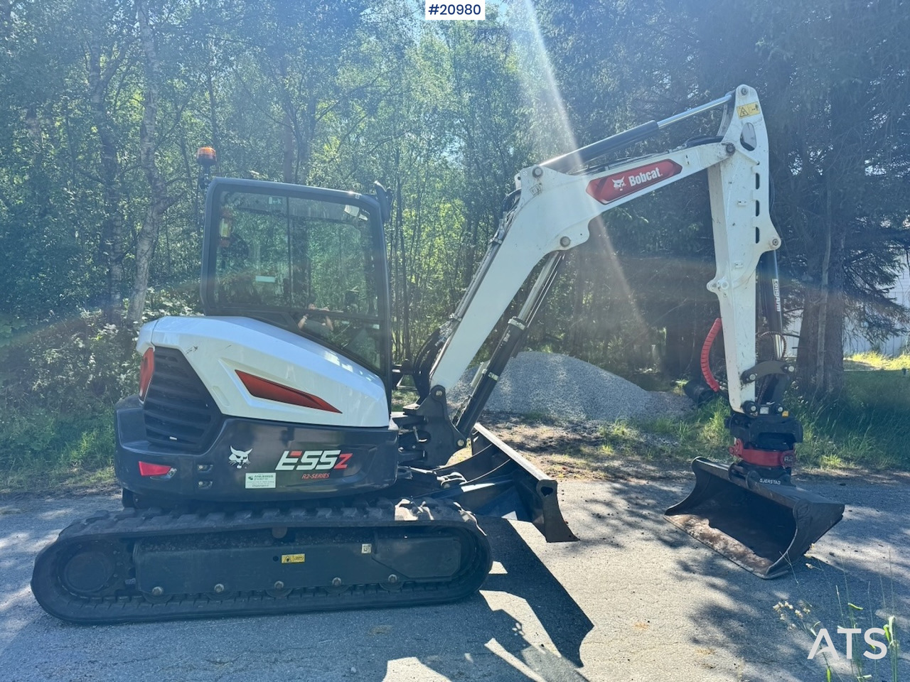 Bobcat E55Z - Minibagger: das Bild 1 Bobcat E55Z - Minibagger: das Bild 1