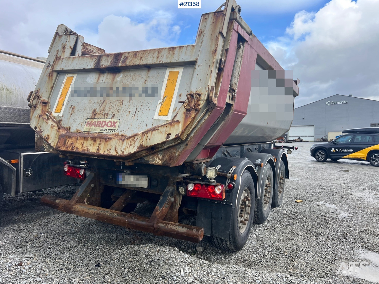 Carnehl 3 akslet - Kipper Anhänger: das Bild 4 Carnehl 3 akslet - Kipper Anhänger: das Bild 4