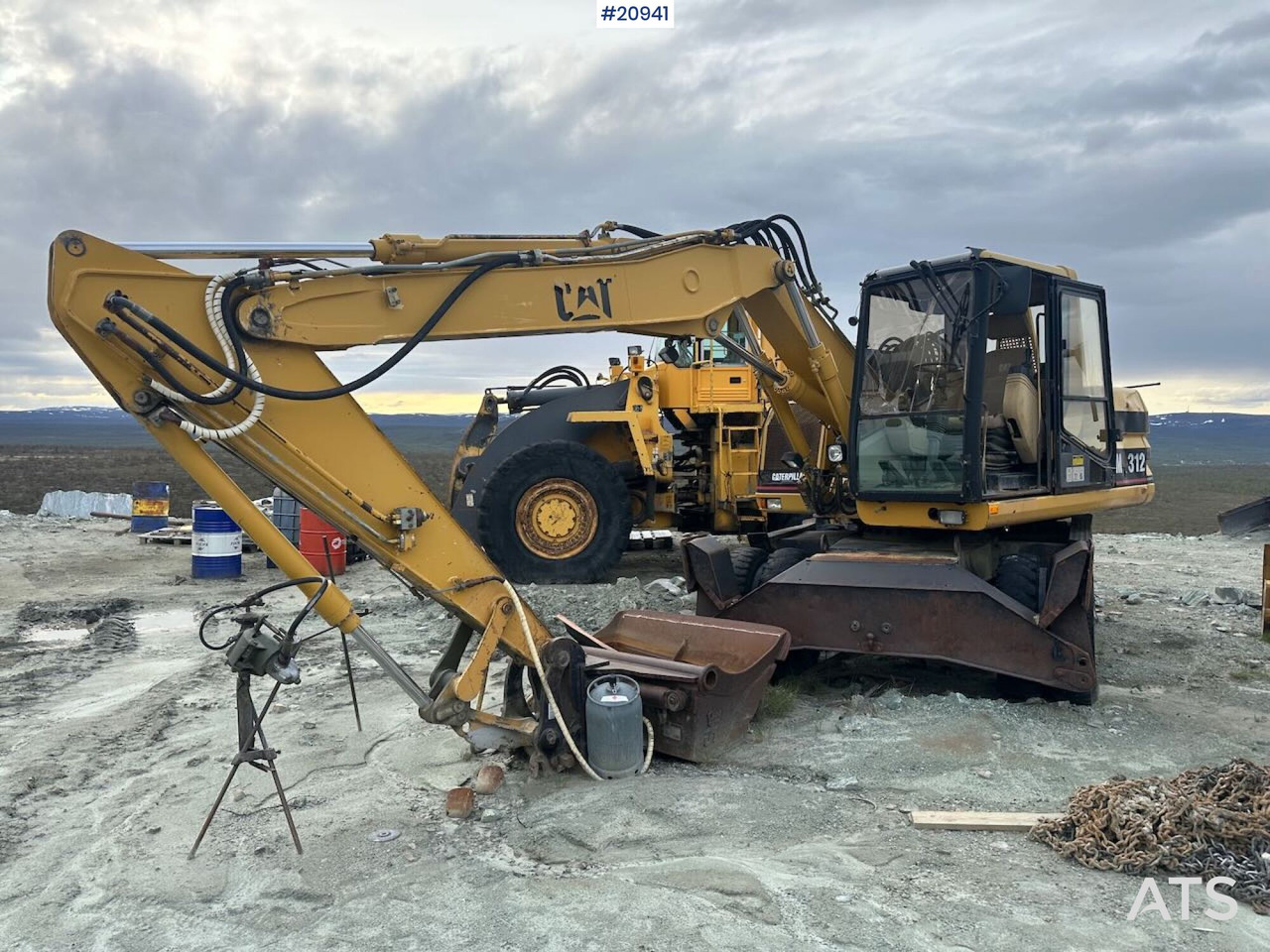 Caterpillar 312 - Mobilbagger: das Bild 1 Caterpillar 312 - Mobilbagger: das Bild 1