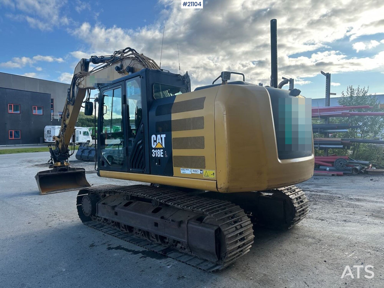 Caterpillar 318EL - Kettenbagger: das Bild 3 Caterpillar 318EL - Kettenbagger: das Bild 3