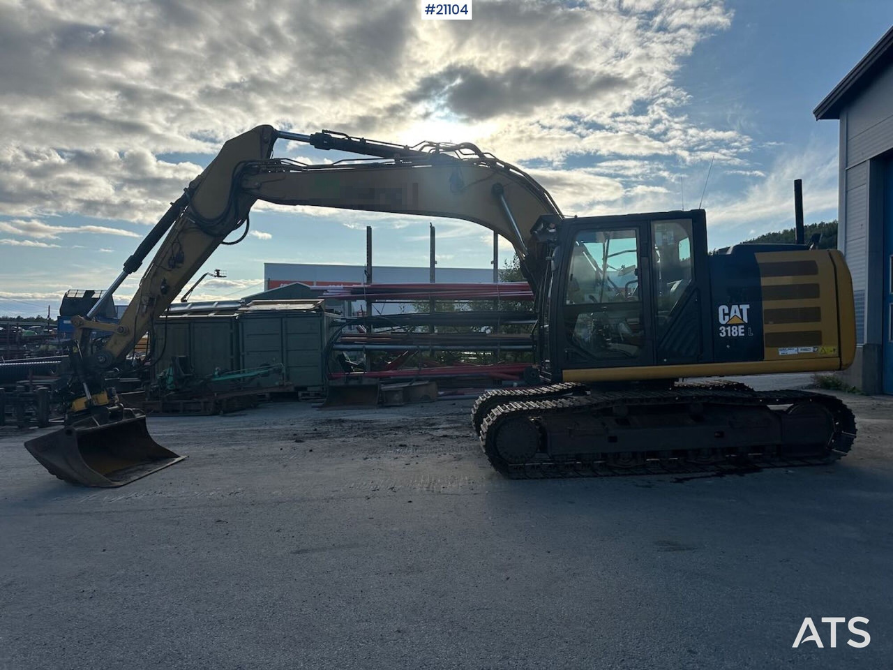 Caterpillar 318EL - Kettenbagger: das Bild 2 Caterpillar 318EL - Kettenbagger: das Bild 2