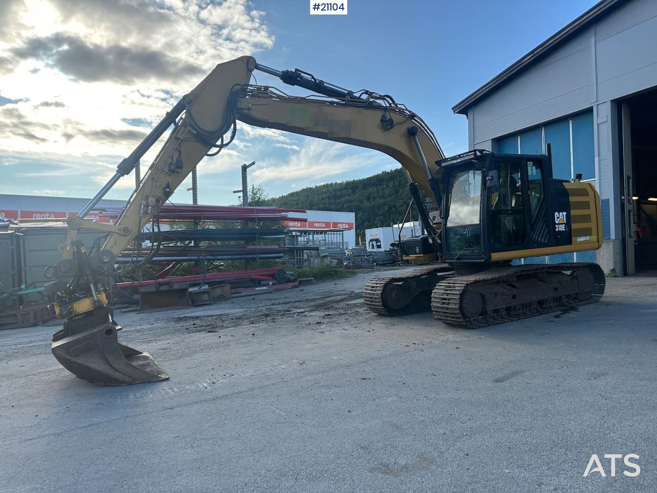 Caterpillar 318EL - Kettenbagger: das Bild 1 Caterpillar 318EL - Kettenbagger: das Bild 1