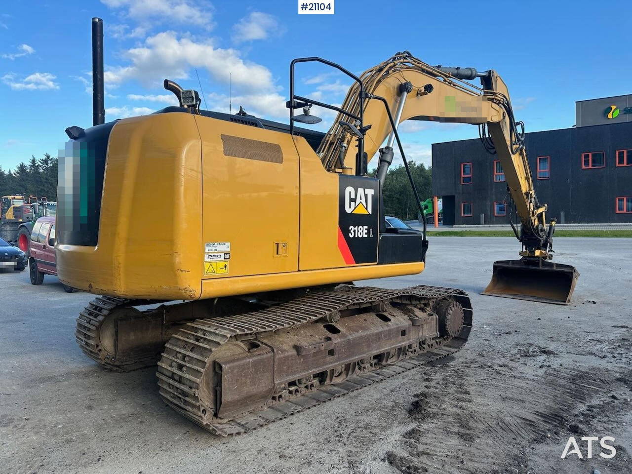 Caterpillar 318EL - Kettenbagger: das Bild 5 Caterpillar 318EL - Kettenbagger: das Bild 5