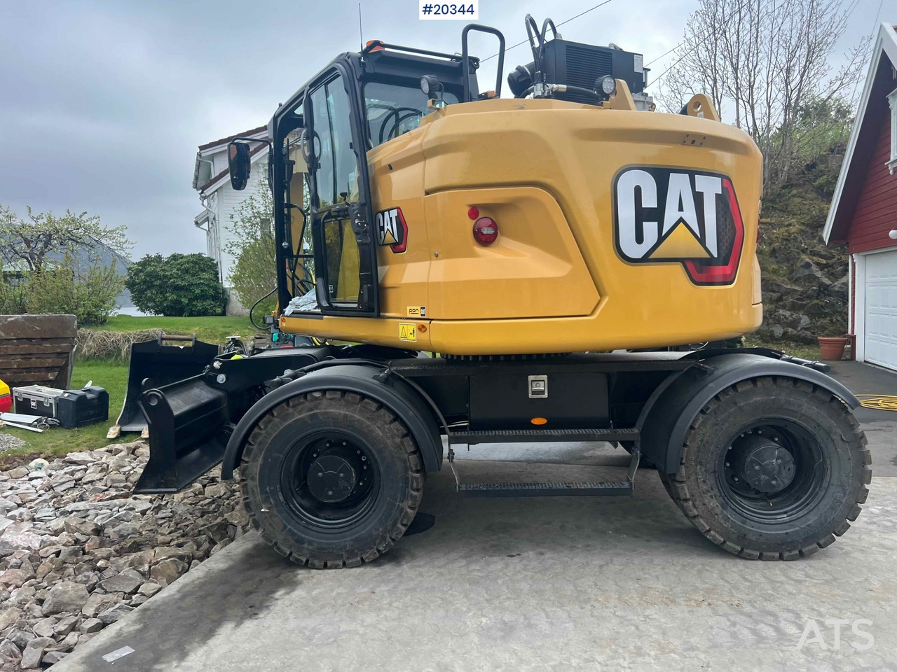 Bagger Caterpillar M315: das Bild 8