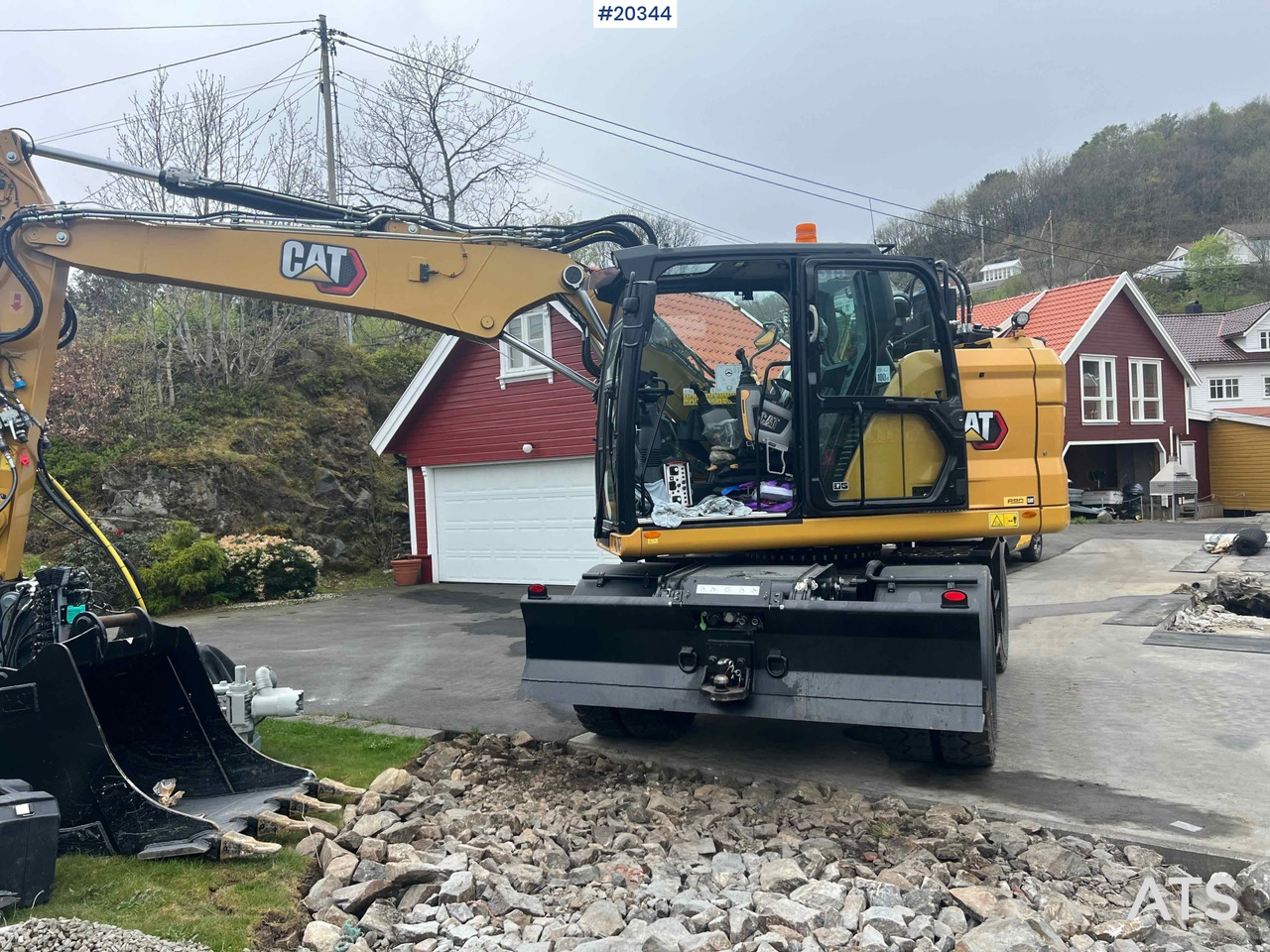 Bagger Caterpillar M315: das Bild 10