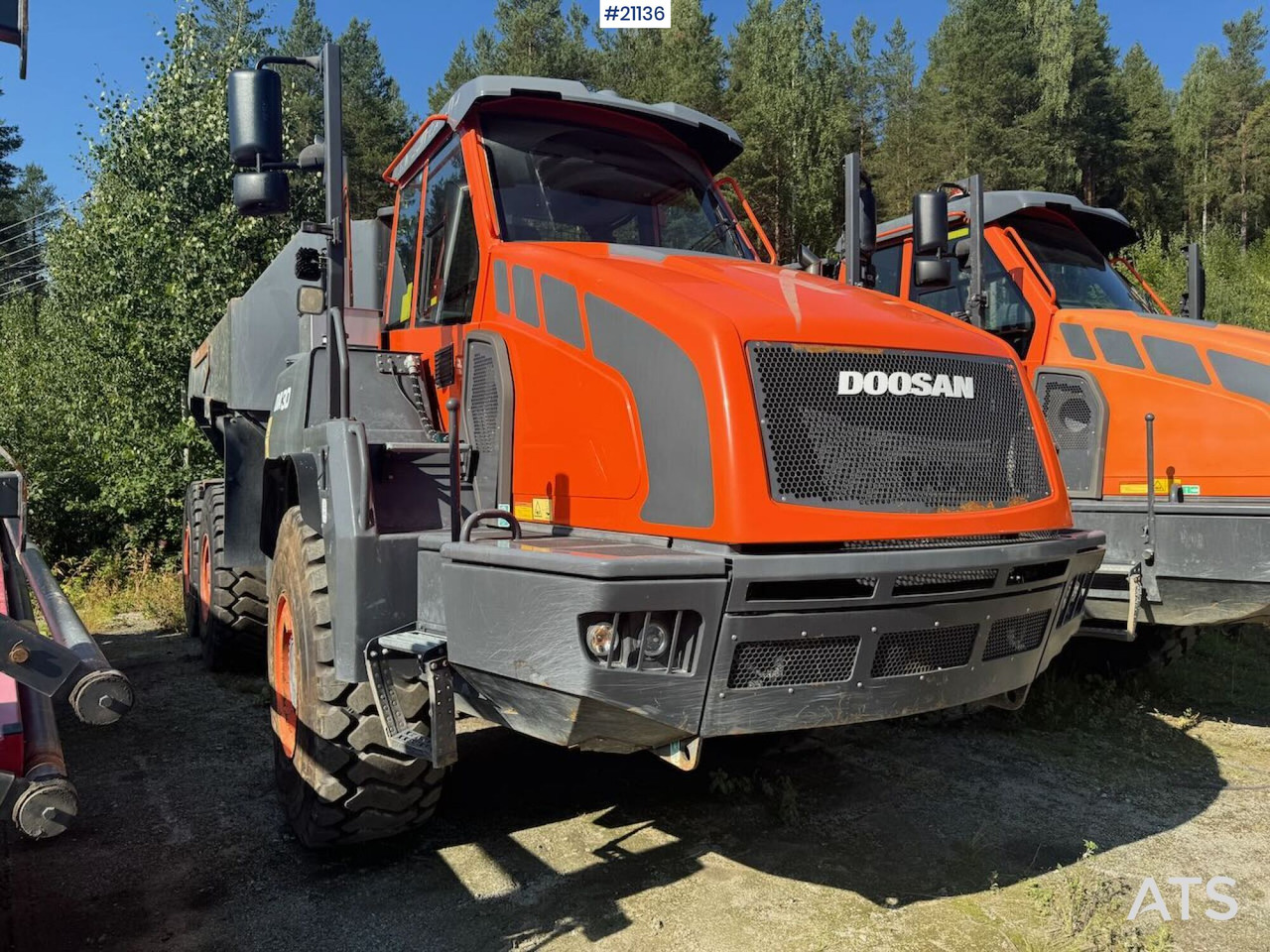 Doosan DA 30 - Knickgelenkter Dumper: das Bild 1 Doosan DA 30 - Knickgelenkter Dumper: das Bild 1