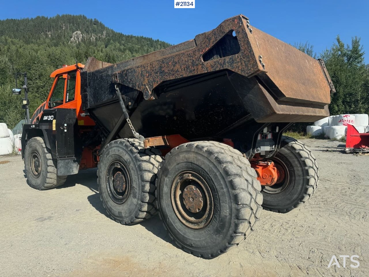 Doosan DA 30 - Knickgelenkter Dumper: das Bild 3 Doosan DA 30 - Knickgelenkter Dumper: das Bild 3
