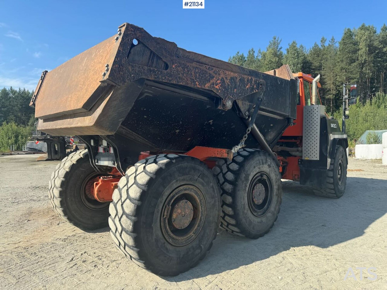 Doosan DA 30 - Knickgelenkter Dumper: das Bild 5 Doosan DA 30 - Knickgelenkter Dumper: das Bild 5