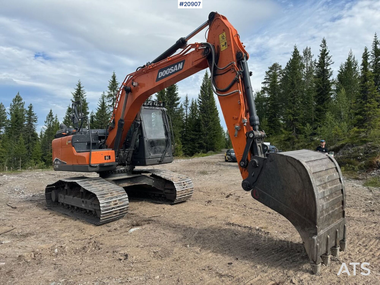 Doosan DX160LC - Kettenbagger: das Bild 4 Doosan DX160LC - Kettenbagger: das Bild 4