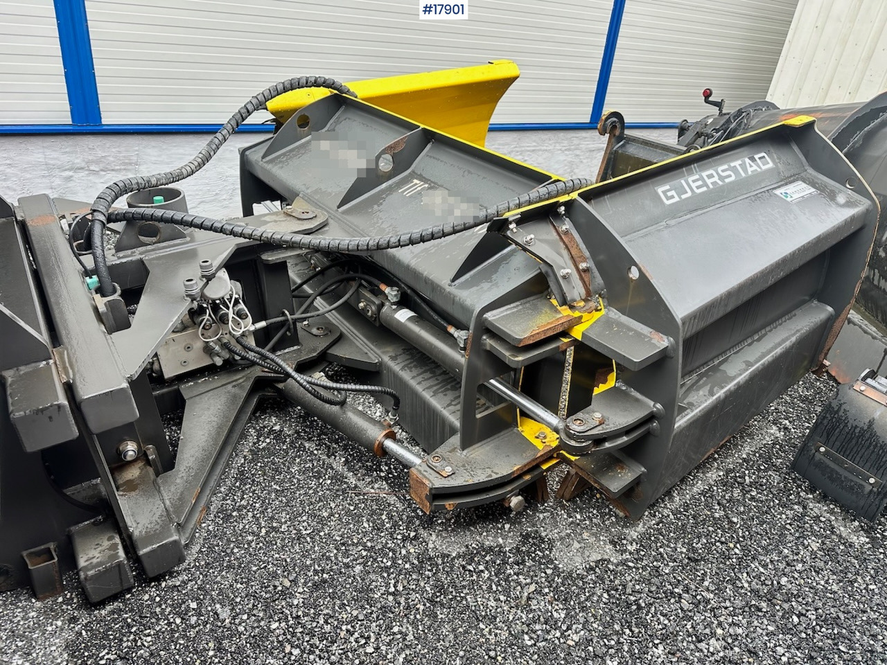 Gjerstad 2017 Gjerstad HSV Klappvingeskjær til Hjullaster/traktor - Schneepflug für Baumaschine: das Bild 1 Gjerstad 2017 Gjerstad HSV Klappvingeskjær til Hjullaster/traktor - Schneepflug für Baumaschine: das Bild 1