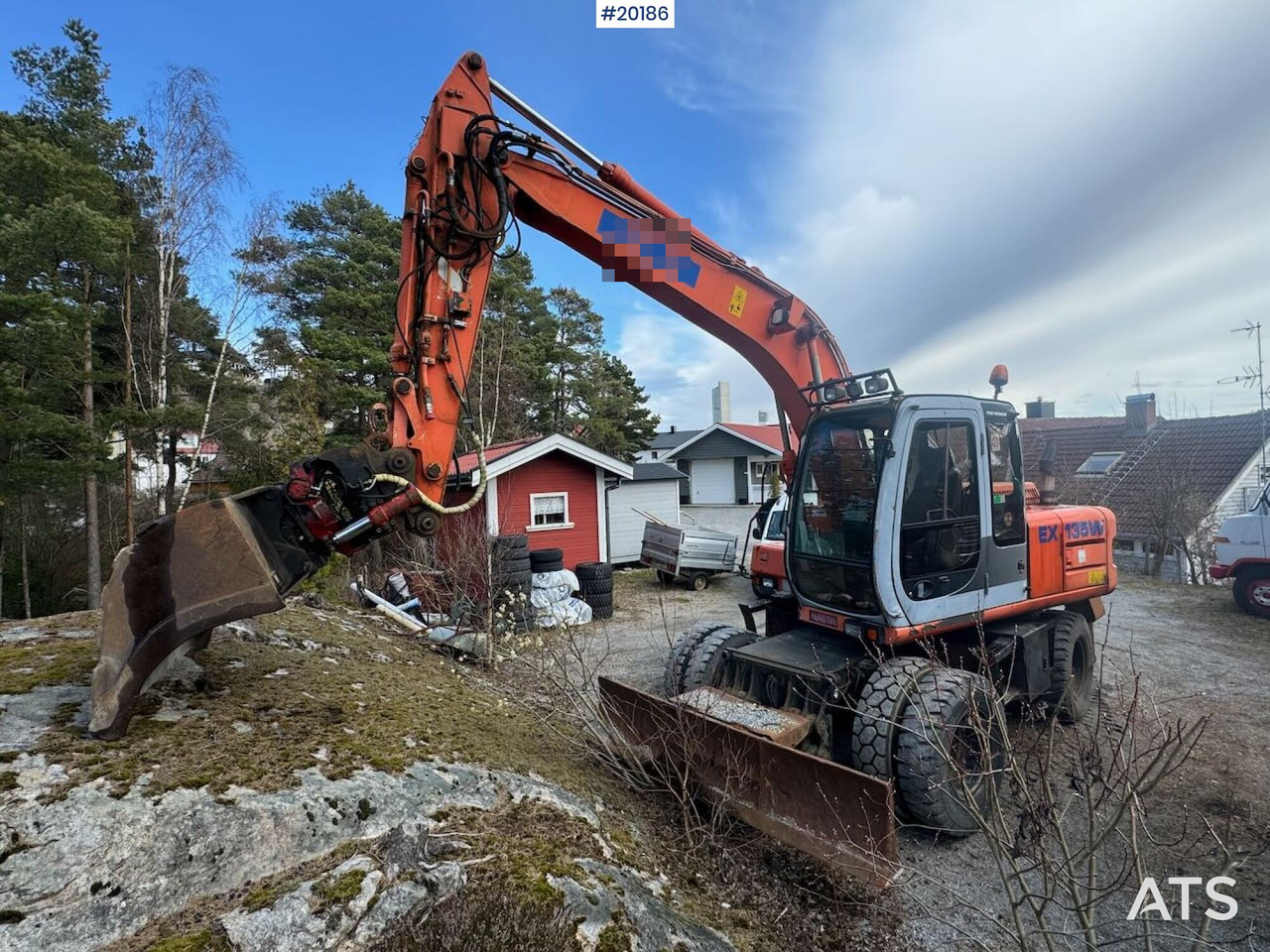Hitachi EX135W - Bagger: das Bild 1 Hitachi EX135W - Bagger: das Bild 1
