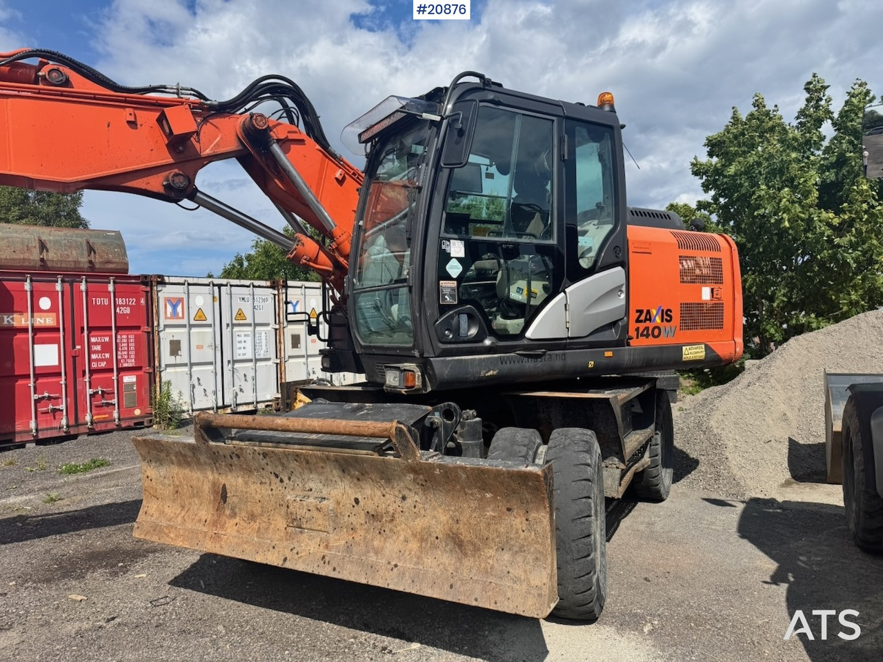 Hitachi ZX140W-5B - Mobilbagger: das Bild 3 Hitachi ZX140W-5B - Mobilbagger: das Bild 3