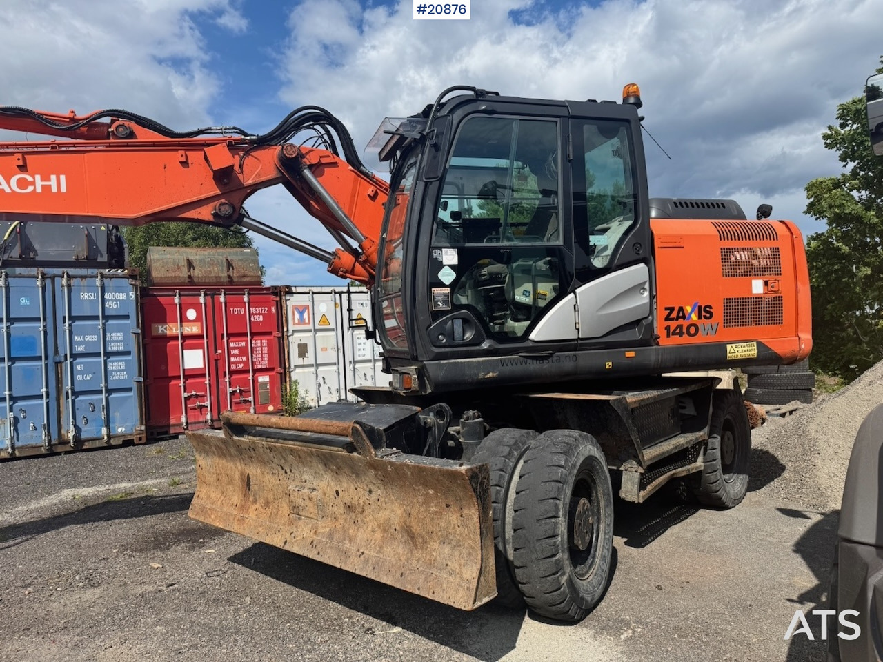 Hitachi ZX140W-5B - Mobilbagger: das Bild 4 Hitachi ZX140W-5B - Mobilbagger: das Bild 4