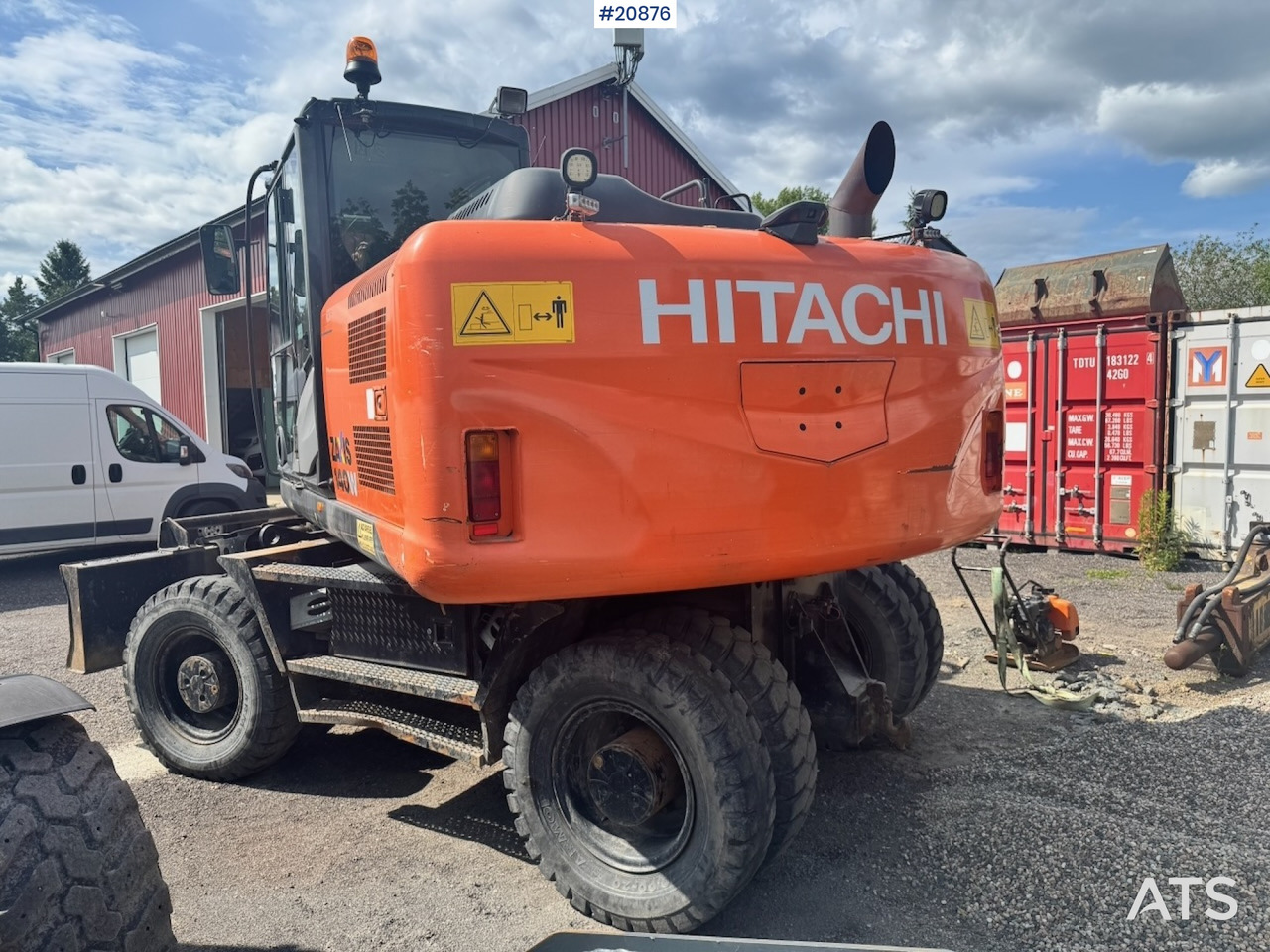 Hitachi ZX140W-5B - Mobilbagger: das Bild 5 Hitachi ZX140W-5B - Mobilbagger: das Bild 5