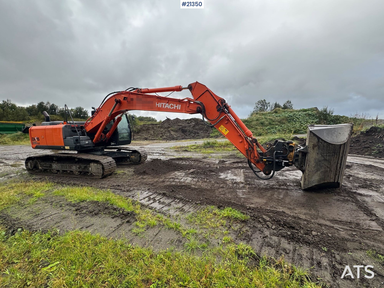 Bagger Hitachi ZX210LC: das Bild 10