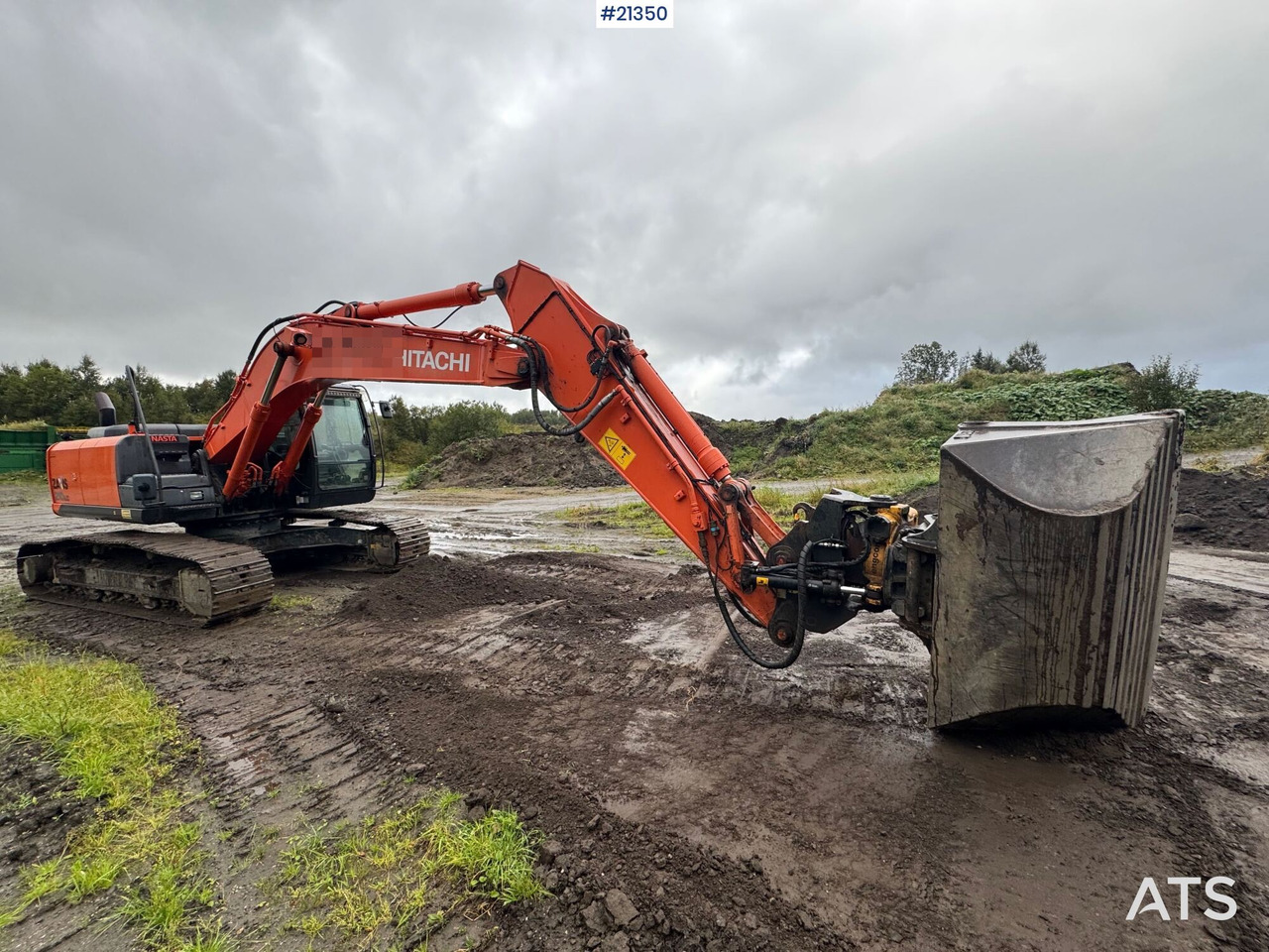Bagger Hitachi ZX210LC: das Bild 11