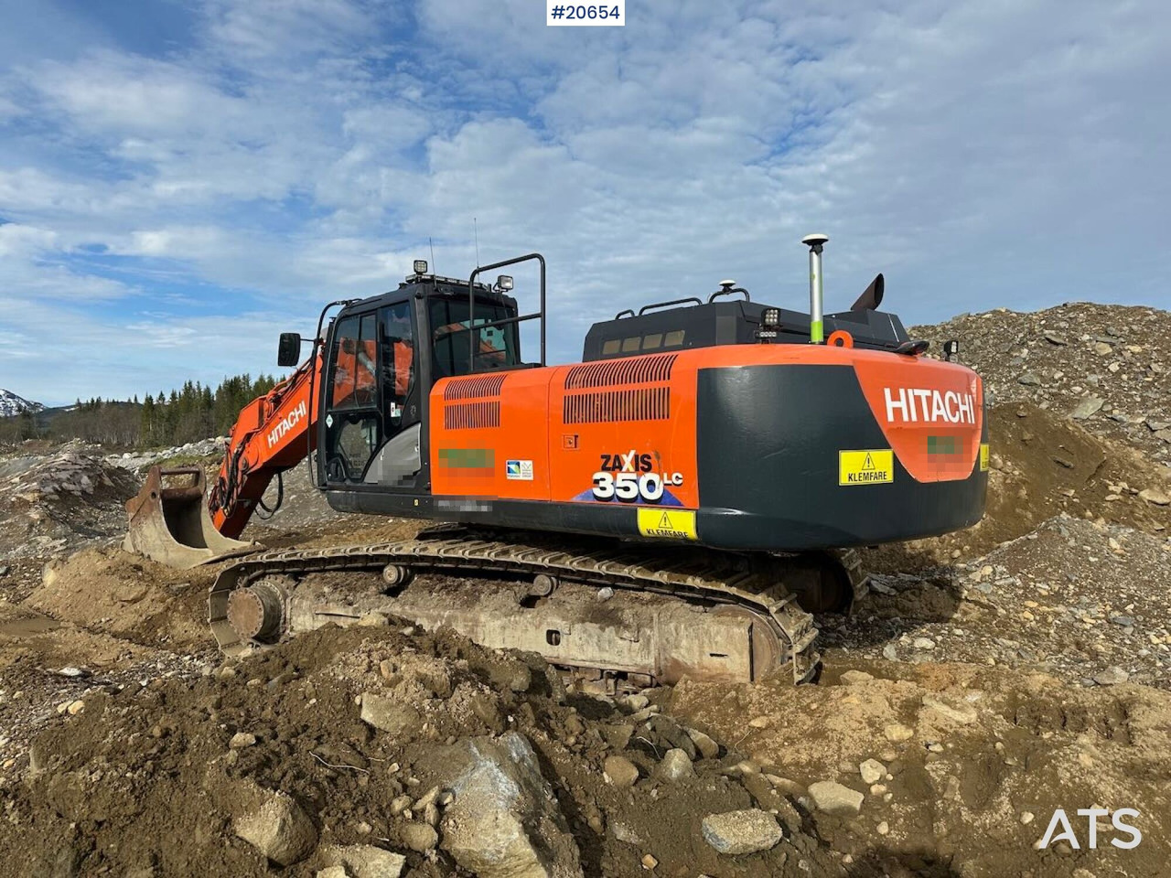 Hitachi ZX350LC-6 - Bagger: das Bild 5 Hitachi ZX350LC-6 - Bagger: das Bild 5