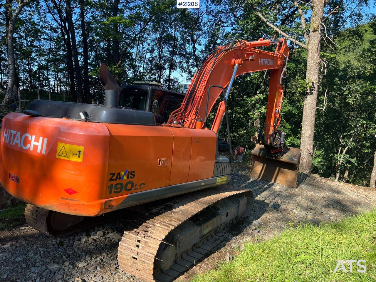 Hitachi zx190lc-5B gravemaskin m/ rototilt, pusseskuffe, graveskuffe og dyrkningsskuffe - Kettenbagger: das Bild 5 Hitachi zx190lc-5B gravemaskin m/ rototilt, pusseskuffe, graveskuffe og dyrkningsskuffe - Kettenbagger: das Bild 5