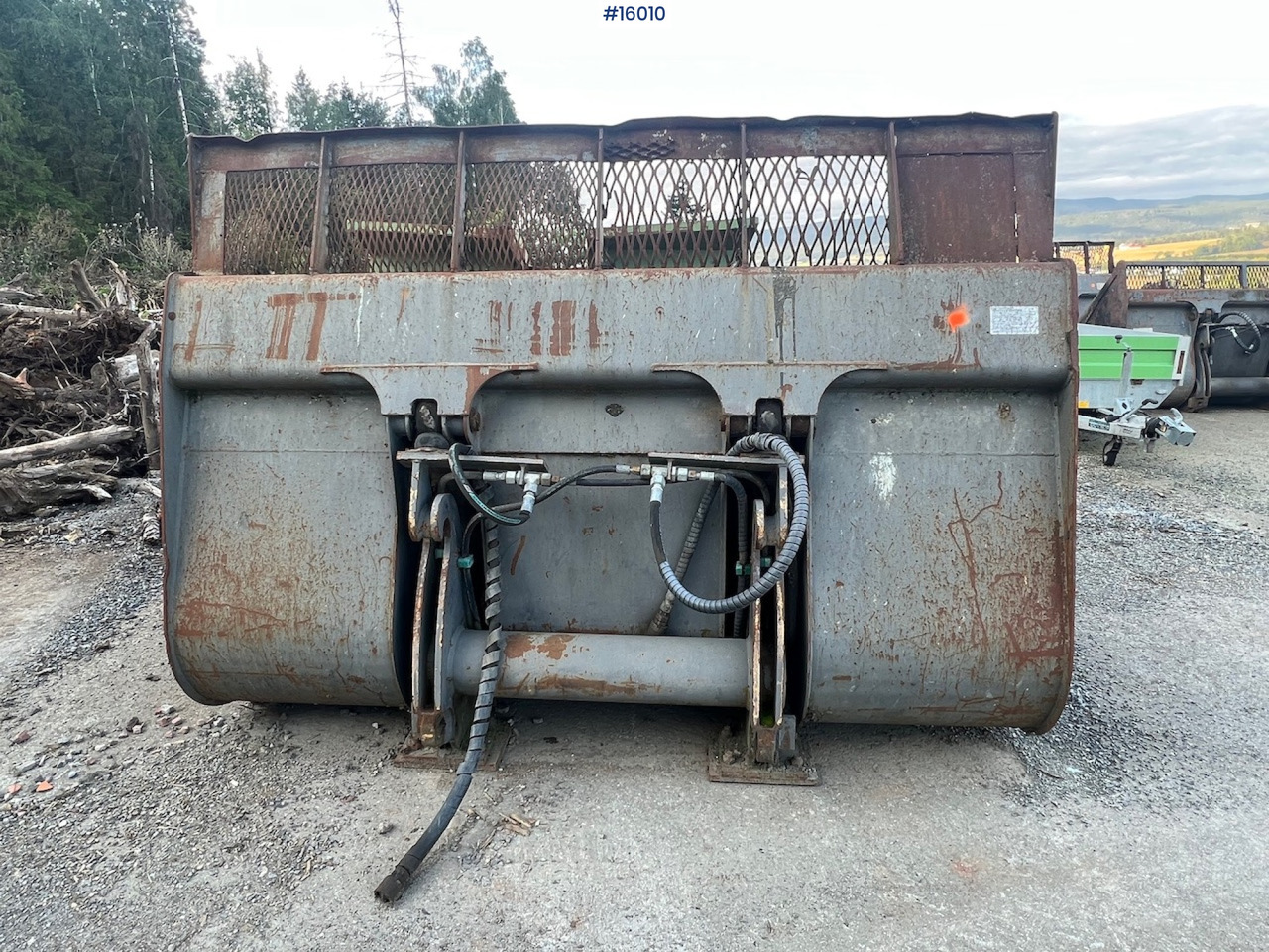 Hjullasterskuffe m/ liten BM feste - Baggerschaufel für Baumaschine: das Bild 3 Hjullasterskuffe m/ liten BM feste - Baggerschaufel für Baumaschine: das Bild 3