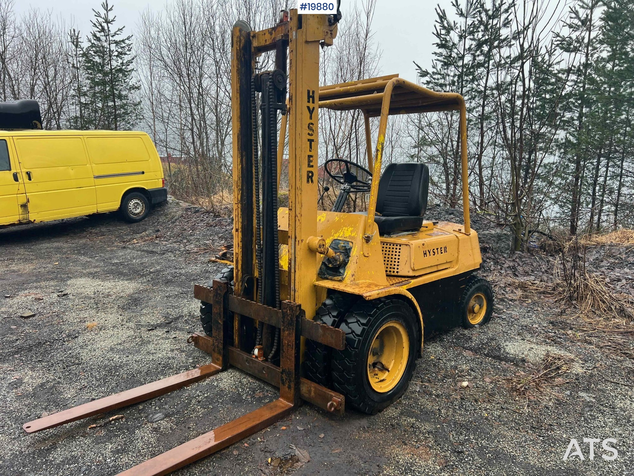 Hyster H60f - Gabelstapler: das Bild 1 Hyster H60f - Gabelstapler: das Bild 1