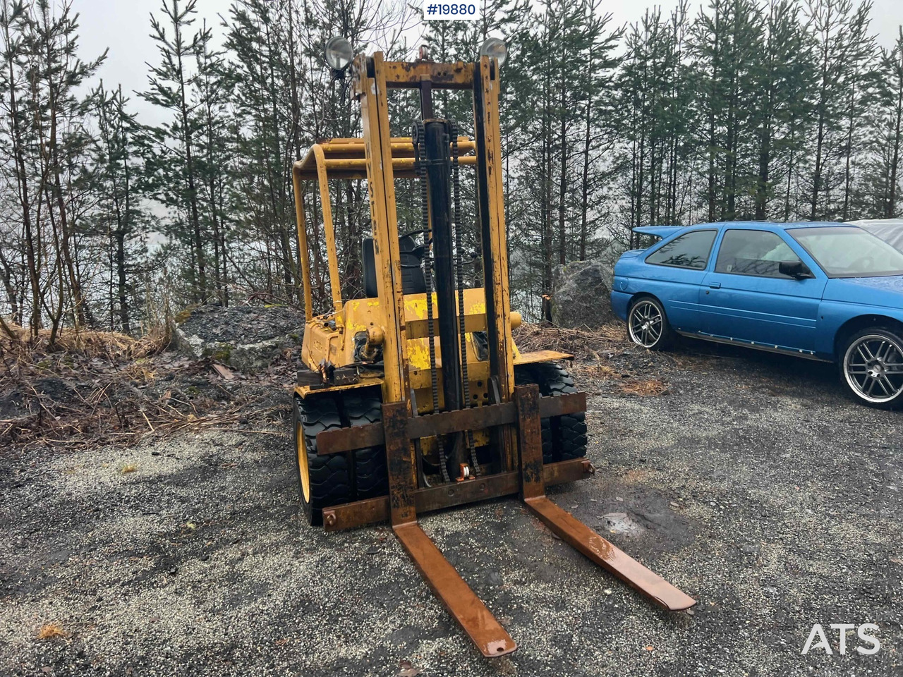 Hyster H60f - Gabelstapler: das Bild 5 Hyster H60f - Gabelstapler: das Bild 5