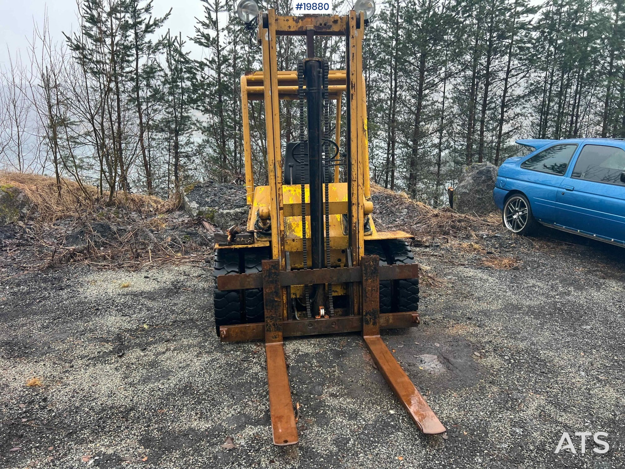 Hyster H60f - Gabelstapler: das Bild 4 Hyster H60f - Gabelstapler: das Bild 4