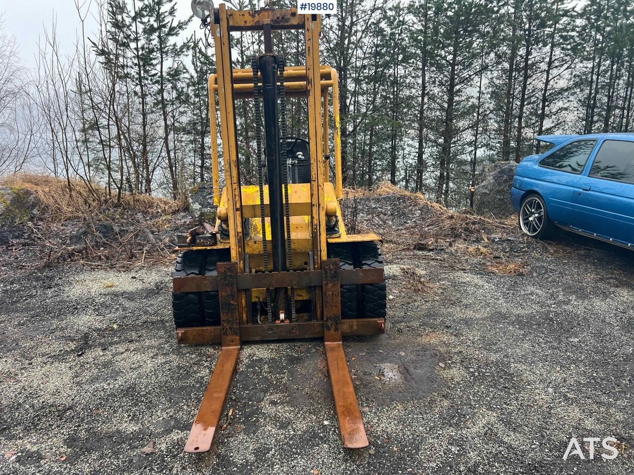 Hyster H60f - Gabelstapler: das Bild 3 Hyster H60f - Gabelstapler: das Bild 3