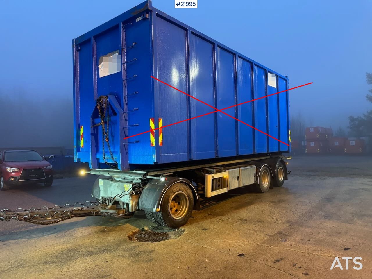 Istrail krokhenger m/ tipp - Abrollanhänger/ Absetzanhänger: das Bild 1 Istrail krokhenger m/ tipp - Abrollanhänger/ Absetzanhänger: das Bild 1