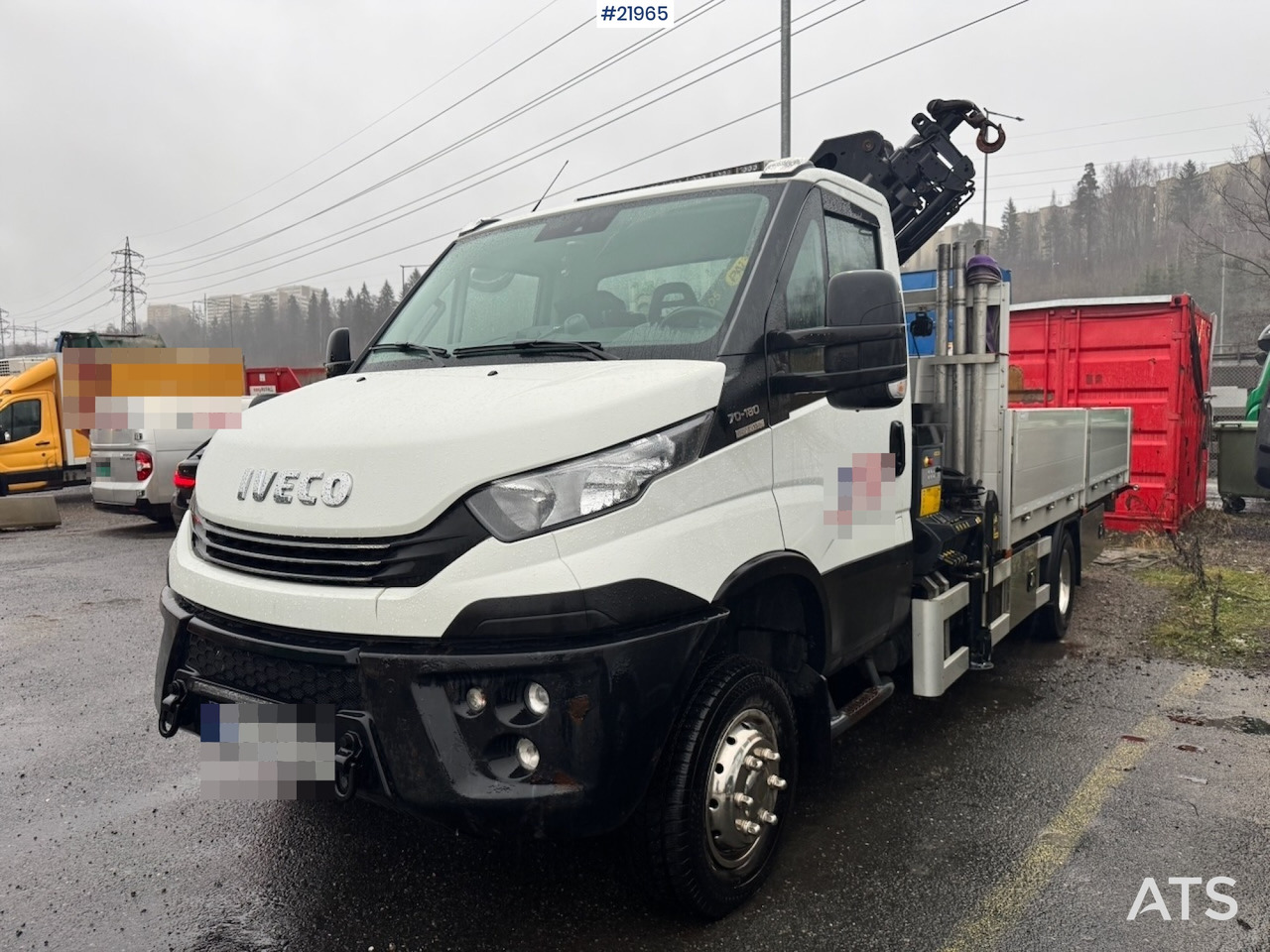 Iveco 70w - Autokran: das Bild 1 Iveco 70w - Autokran: das Bild 1
