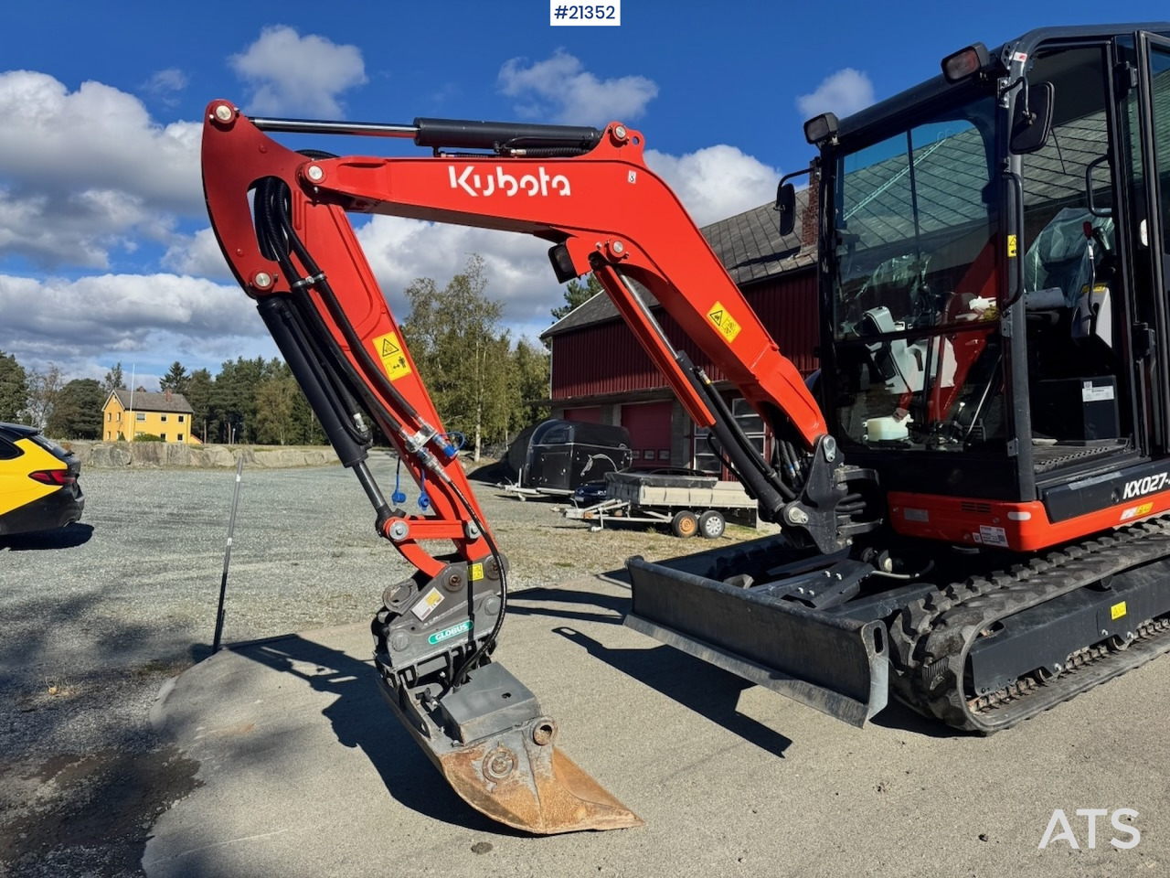 Minibagger Kubota KX027-4: das Bild 14