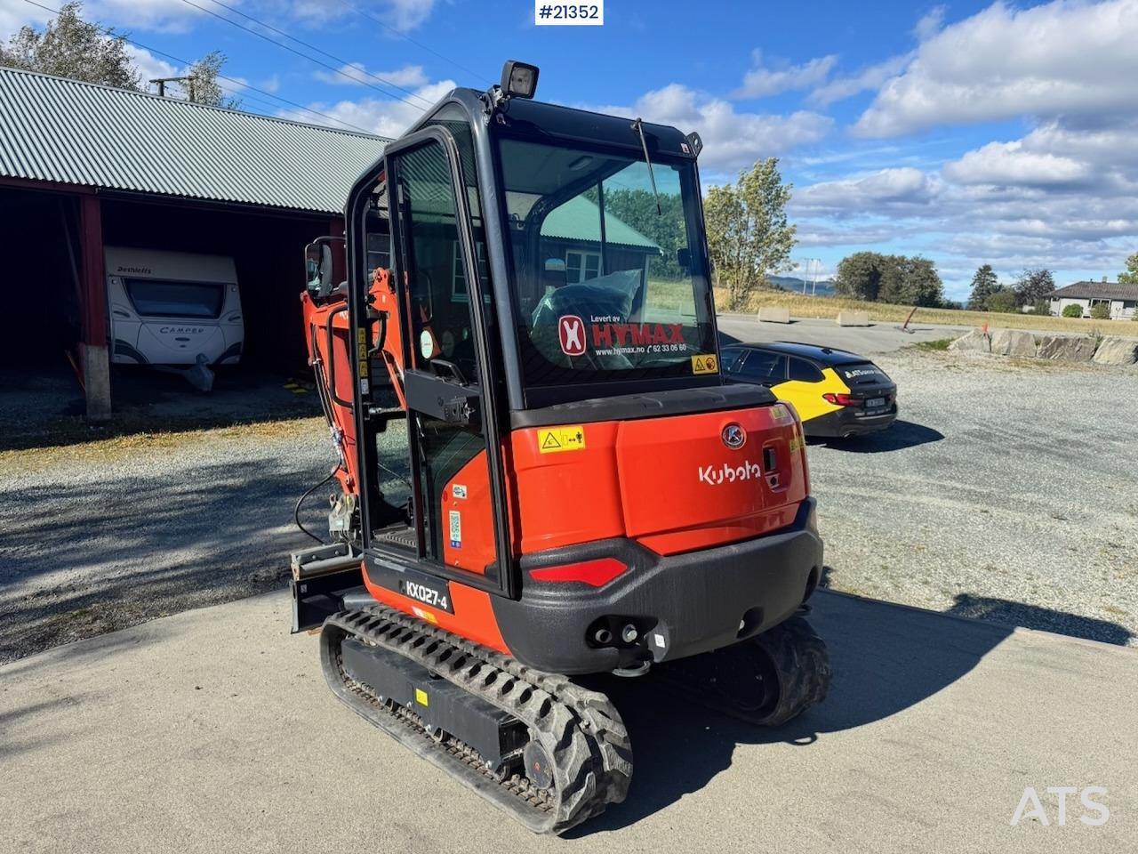 Kubota KX027-4 - Minibagger: das Bild 3 Kubota KX027-4 - Minibagger: das Bild 3