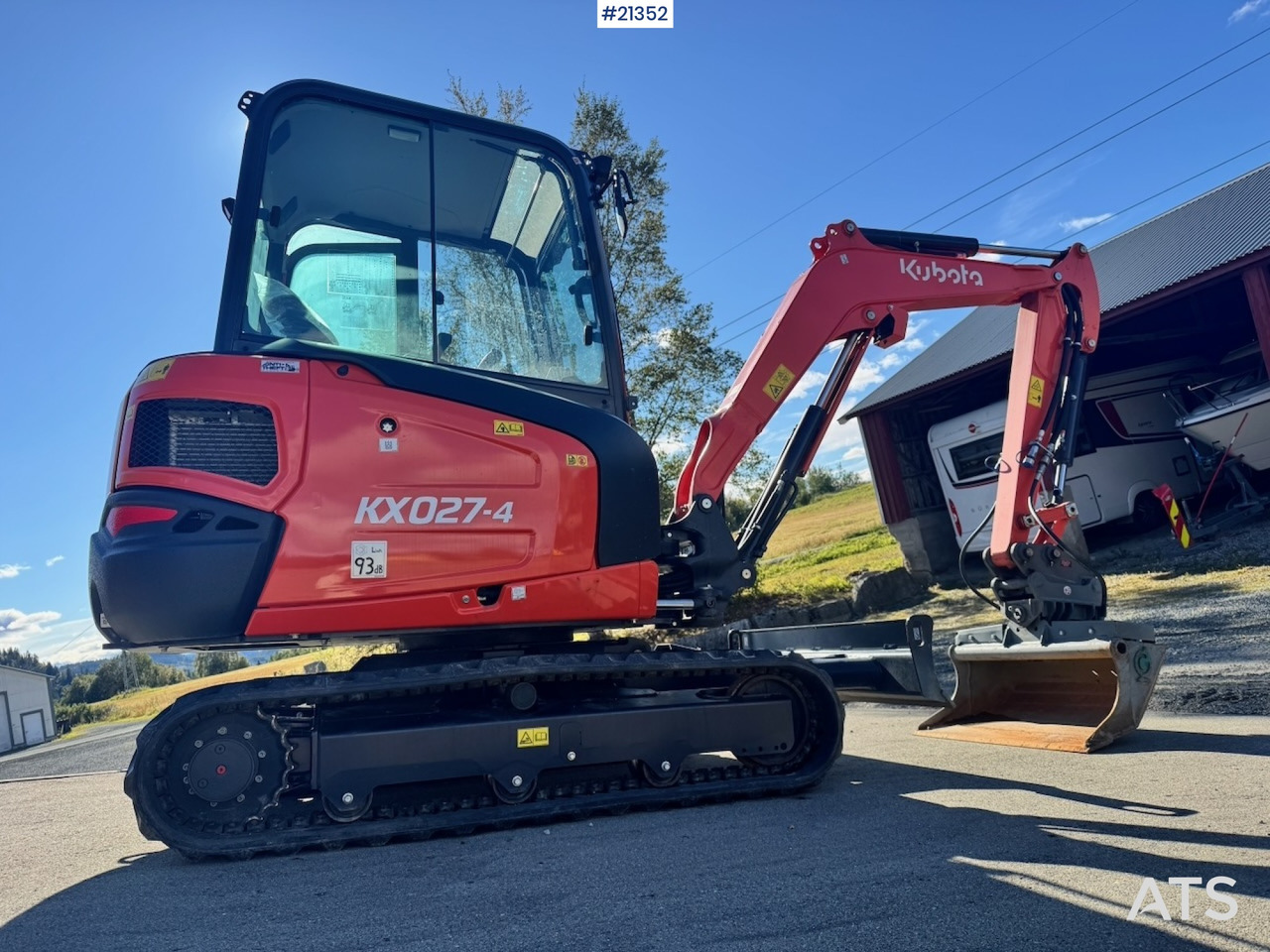 Minibagger Kubota KX027-4: das Bild 6