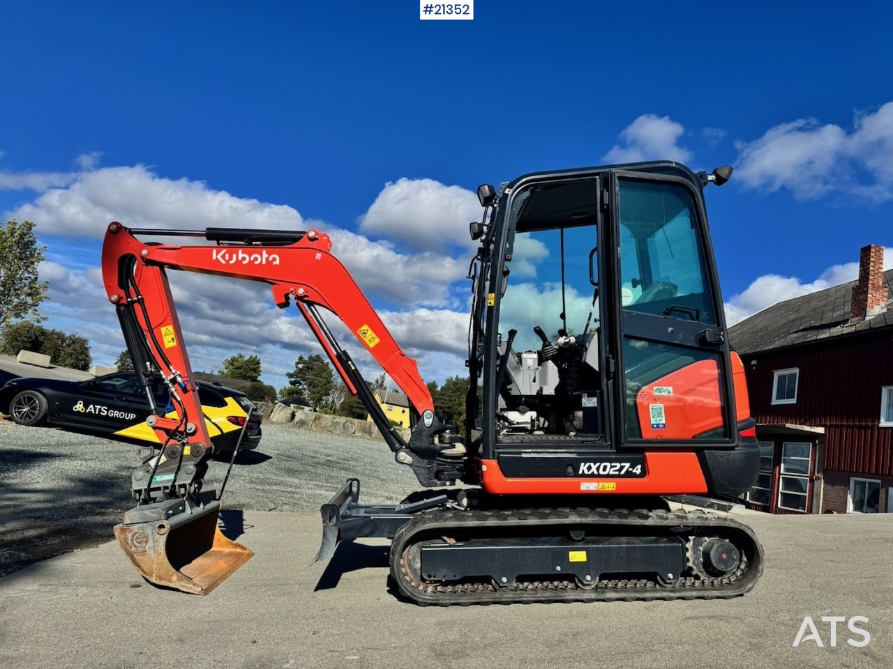 Kubota KX027-4 - Minibagger: das Bild 1 Kubota KX027-4 - Minibagger: das Bild 1