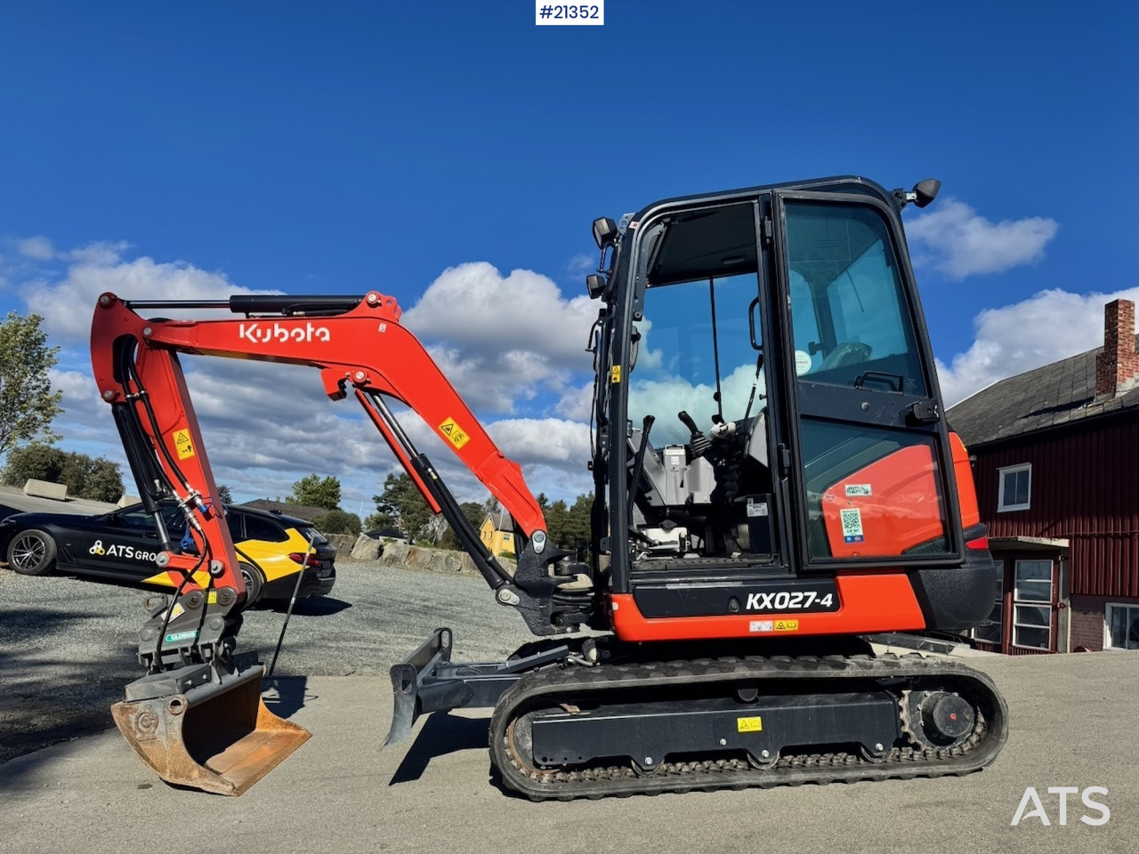 Minibagger Kubota KX027-4: das Bild 11