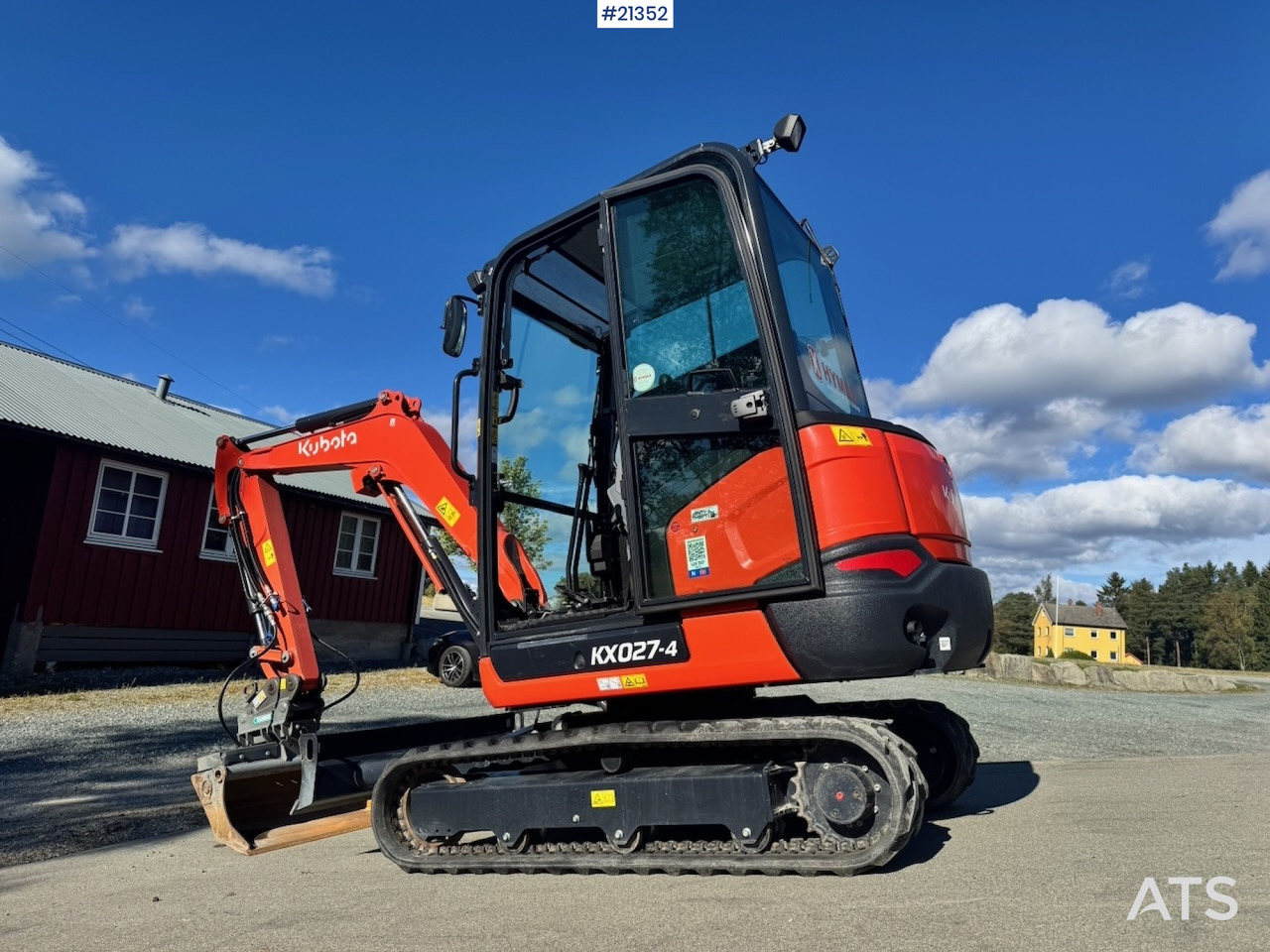 Minibagger Kubota KX027-4: das Bild 12