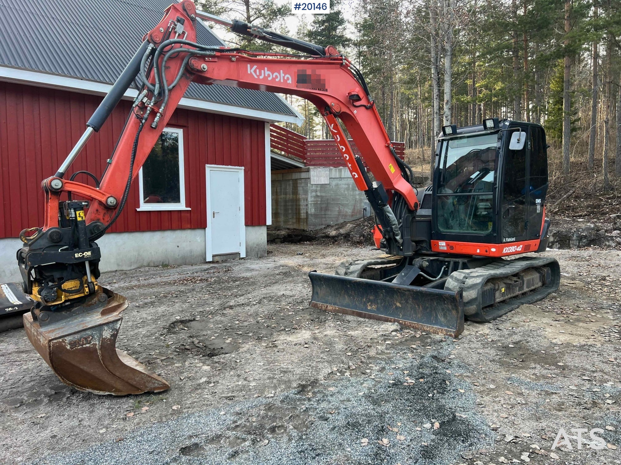Kubota KX080-4 - Bagger: das Bild 1 Kubota KX080-4 - Bagger: das Bild 1