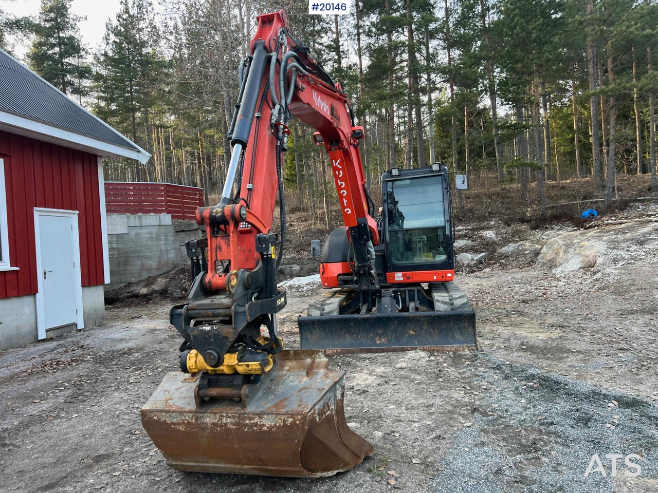 Kubota KX080-4 - Bagger: das Bild 4 Kubota KX080-4 - Bagger: das Bild 4